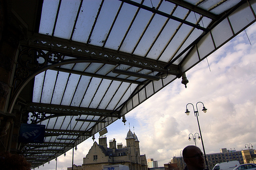 Bristol Temple Meads, looking out